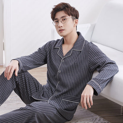 Pajamas Men's Long-sleeved