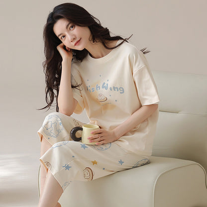 Cotton summer pajama set