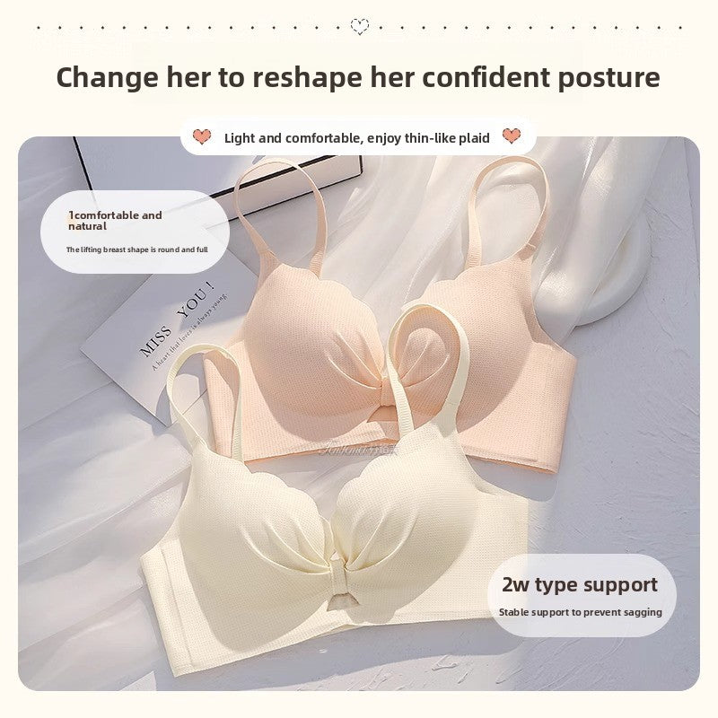 Anti-sag bra without steel band