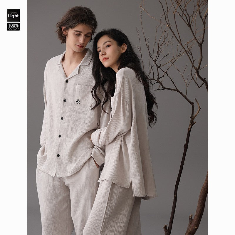 Cotton Home Clothes Men's and Women's