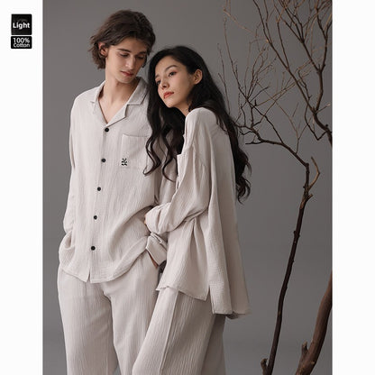 Cotton Home Clothes Men's and Women's