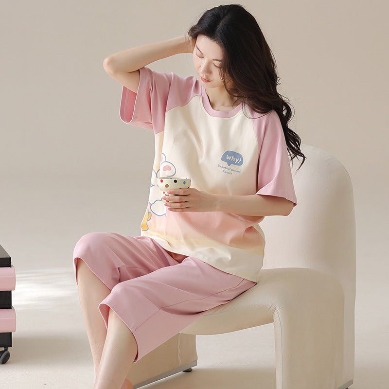 Cotton summer pajama set