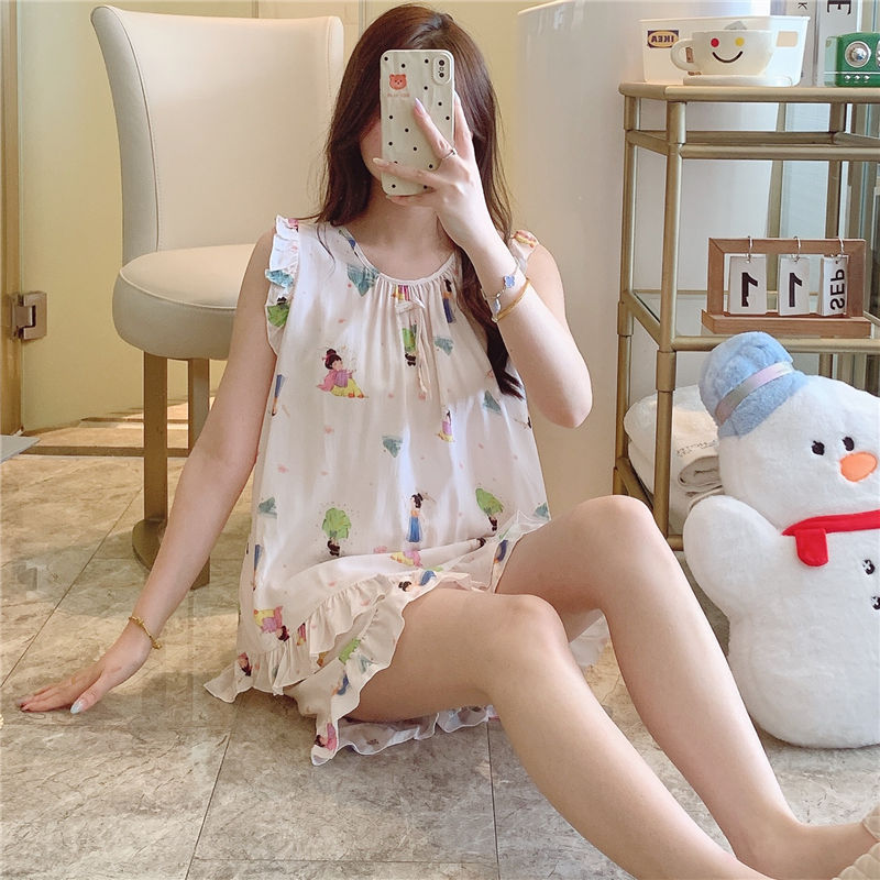 Cotton Silk Pajamas Women's