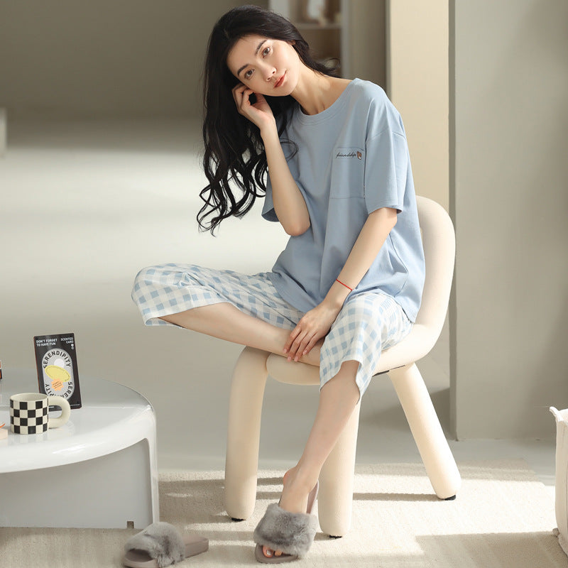 Cotton summer pajama set