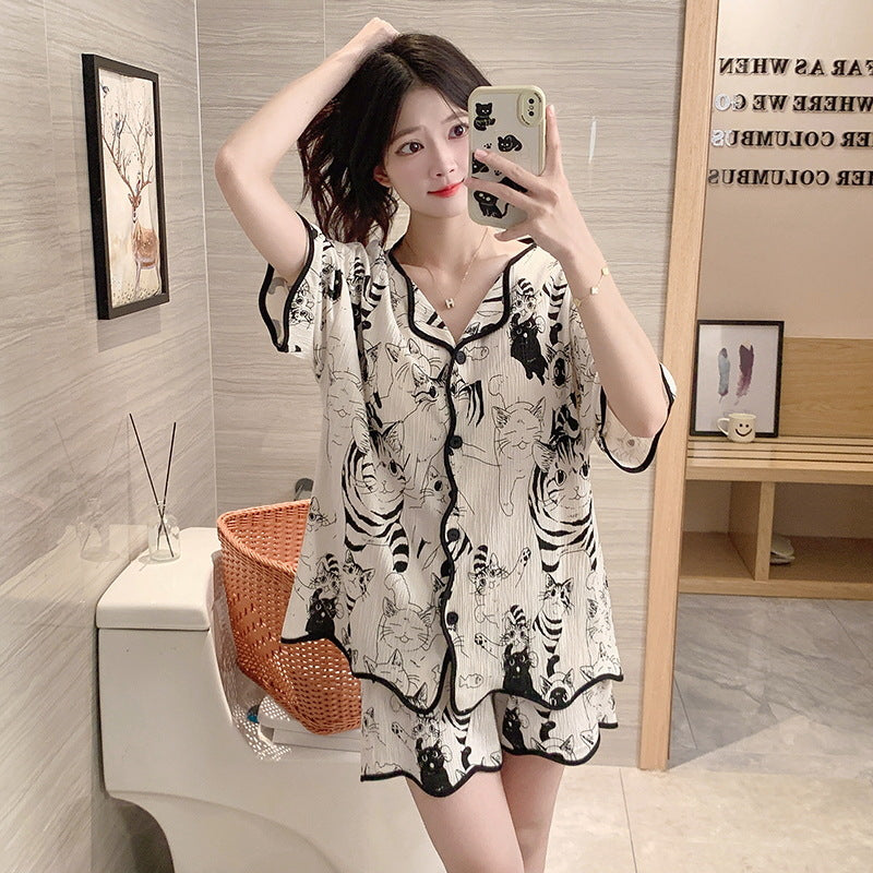 Cartoon Thin Home Clothes suit