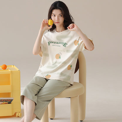 Cotton summer pajama set