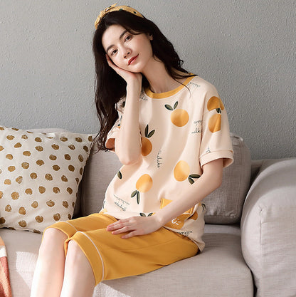 Cotton summer pajama set