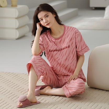 Cotton summer pajama set