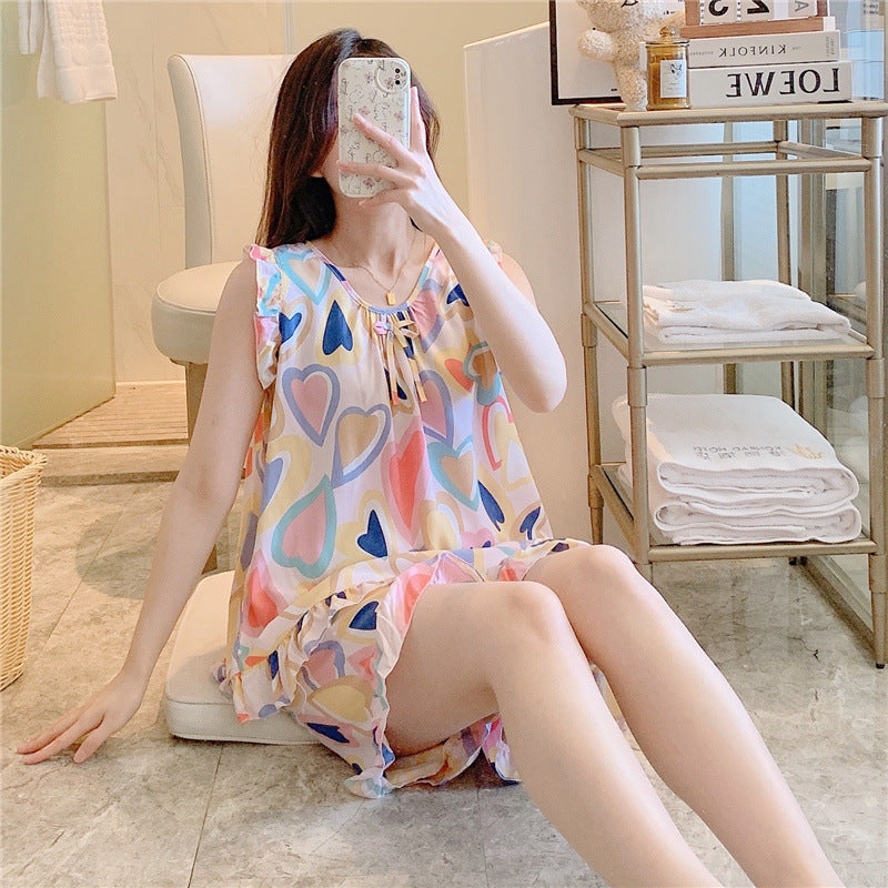 Cotton Silk Pajamas Women's