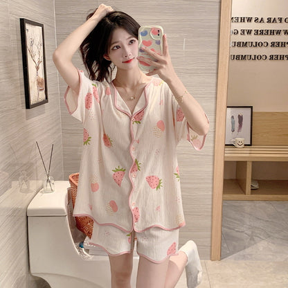 Cartoon Thin Home Clothes suit