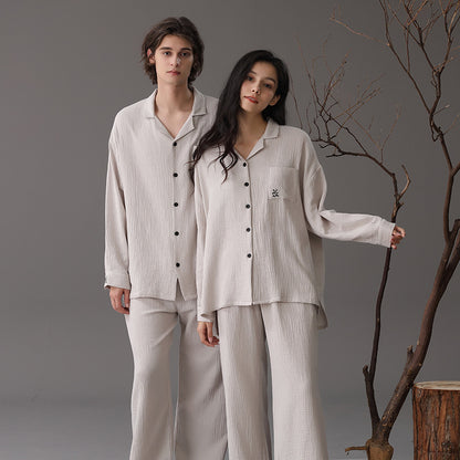 Cotton Home Clothes Men's and Women's