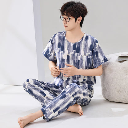 Artificial Cotton Men's Pajamas