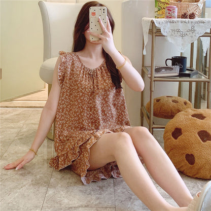 Cotton Silk Pajamas Women's