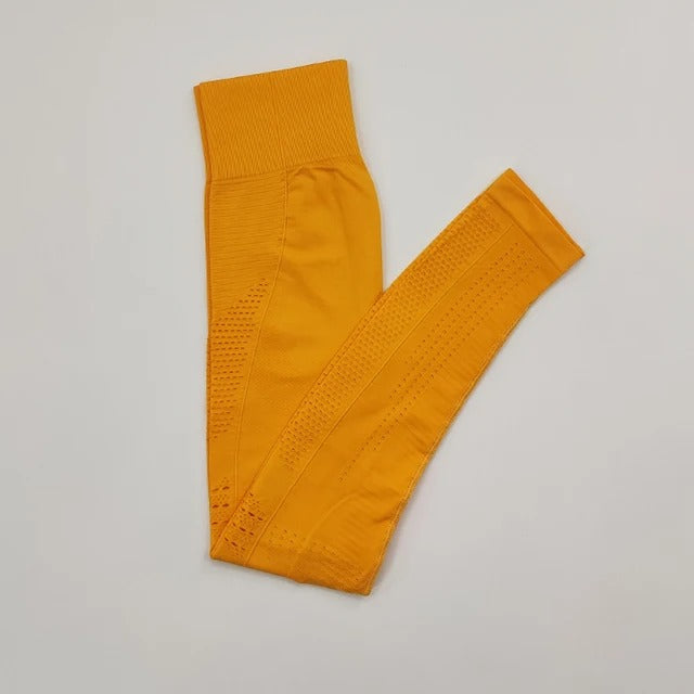 High Waist Tummy Control Yoga Leggings – Stretch Fit