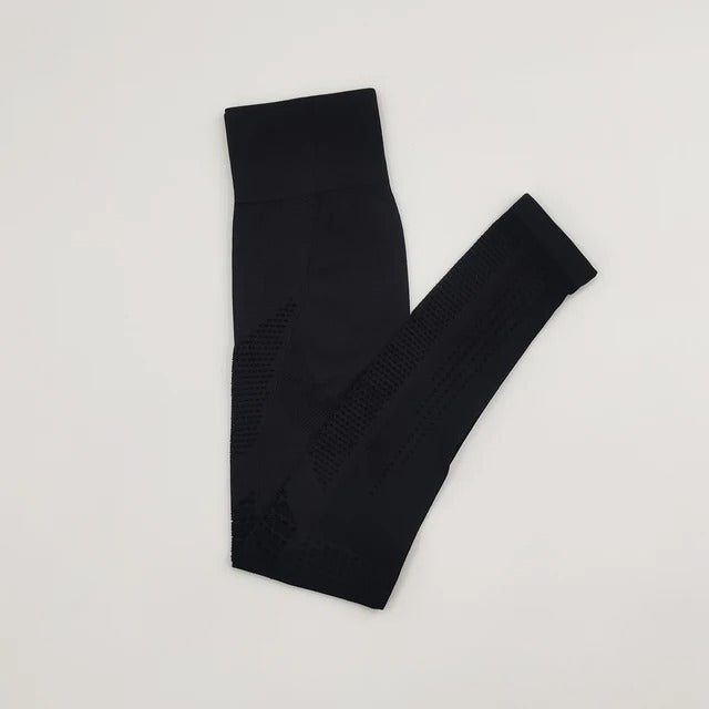 High Waist Tummy Control Yoga Leggings – Stretch Fit